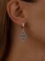 Серьги из  серебра 3046
