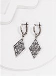 Серьги из  серебра 3046