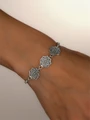 Браслет из серебра в этно стиле 2945