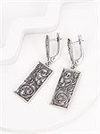 Серьги из серебра в "Этно" стиле 1021