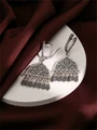 Серьги из серебра с филигранью 1060
