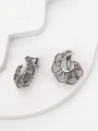 Серьги из серебра этно 2358