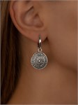 Серьги из серебра в "Этно"  стиле 2365
