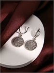 Серьги из серебра в "Этно"  стиле 2365