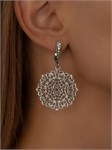 Серьги из серебра в "Этно"  стиле 2369