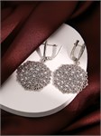 Серьги из серебра в "Этно"  стиле 2369