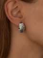 Серьги из серебра "Перо" 2377