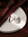 Серьги из серебра "Перо" 2377