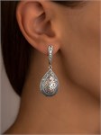 Серьги из серебра в "Этно"  стиле 2385