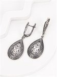 Серьги из серебра в "Этно"  стиле 2385