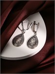 Серьги из серебра в "Этно"  стиле 2385