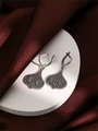 Серьги из серебра с филигранью 2389