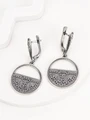 Серьги из серебра в этно стиле 2406