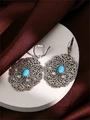 Серьги из серебра с бирюзой 2445