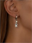 Серьги из серебра 2442
