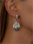 Серьги из серебра 2446