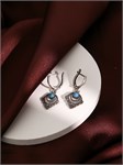 Серьги из серебра с бирюзой 2959