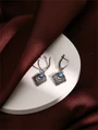 Серьги из серебра с бирюзой 2959