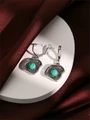 Серьги из серебра с бирюзой 3130