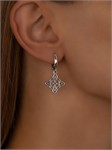 Серьги из серебра 3141