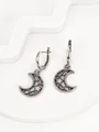Серьги из серебра с филигранью 3147