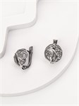 Серьги из серебра 3156
