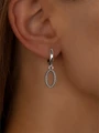 Серьги из серебра 3158