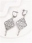 Серьги из серебра в "Этно"  стиле 3168