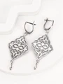 Серьги из серебра в "Этно"  стиле 3168