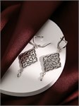 Серьги из серебра в "Этно"  стиле 3168