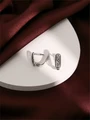 Серьги из серебра с филигранью 3178