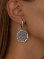 Серьги из серебра в "Этно"  стиле 1053