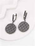 Серьги из серебра в "Этно"  стиле 1053