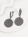 Серьги из серебра в "Этно"  стиле 1053