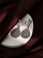 Серьги из серебра с филигранью 2360