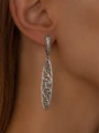 Серьги из серебра в "Этно"  стиле 2383