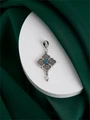 Кулон из серебра с бирюзой 3291