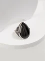 Кольцо из серебра с агатом 1926
