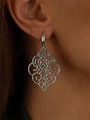 Серьги из серебра в "Этно"  стиле 2367