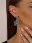 Серьги из серебра в этно стиле 1030