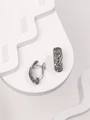 Серьги из серебра с филигранью 2364