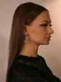 Серьги из серебра с филигранью 3169