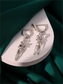 Серьги из серебра 3582
