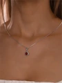Кулон из серебра с сердоликом 3585
