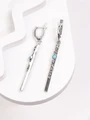 Серьги из серебра с бирюзой 3509