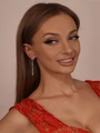 Серьги из серебра с хризопразом 3517