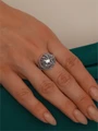 Кольцо из серебра 3554