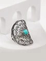 Кольцо из серебра с бирюзой 3565