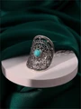 Кольцо из серебра с бирюзой 3565