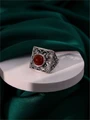 Кольцо из серебра с сердоликом 3571